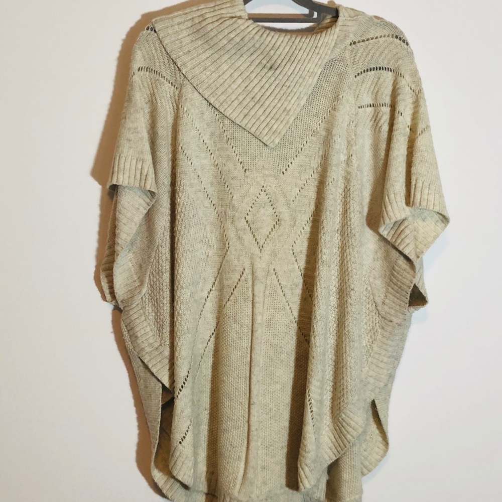Lane Bryant Poncho Sweater